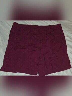 Columbia Brand Cargo Shorts Burgundy 40w